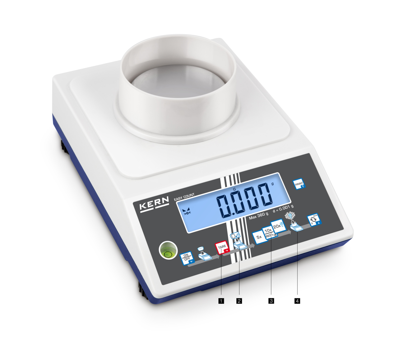 IoT-Line Telweegschaal KERN CKE 360-3 - Afbeelding 3