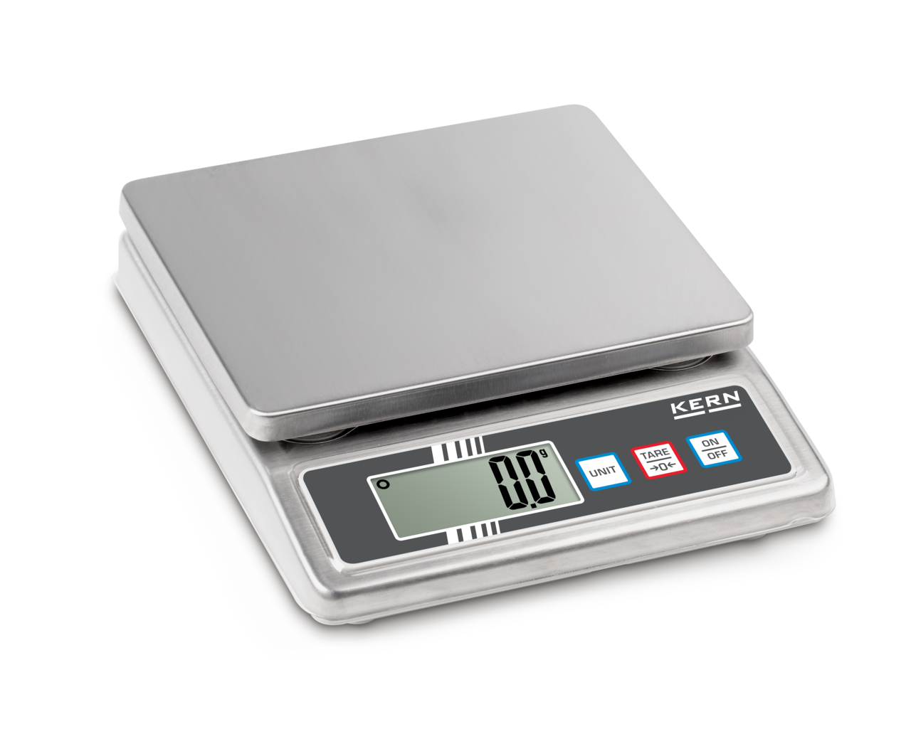 Roestvrijstalen tafelweegschaal KERN FOB 5K-3NS