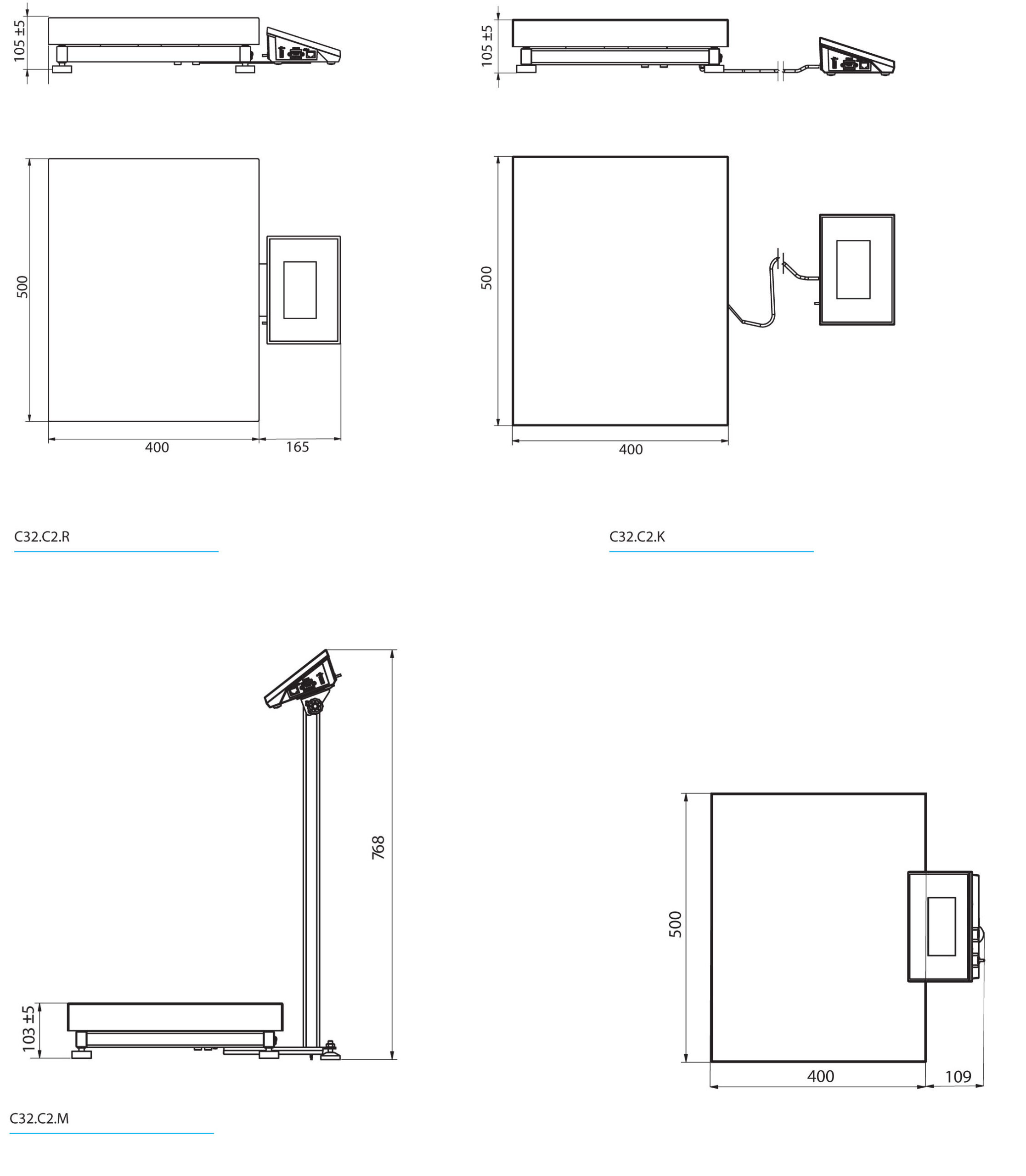 C32.30.C2.M Multifunctional Scale - Afbeelding 2