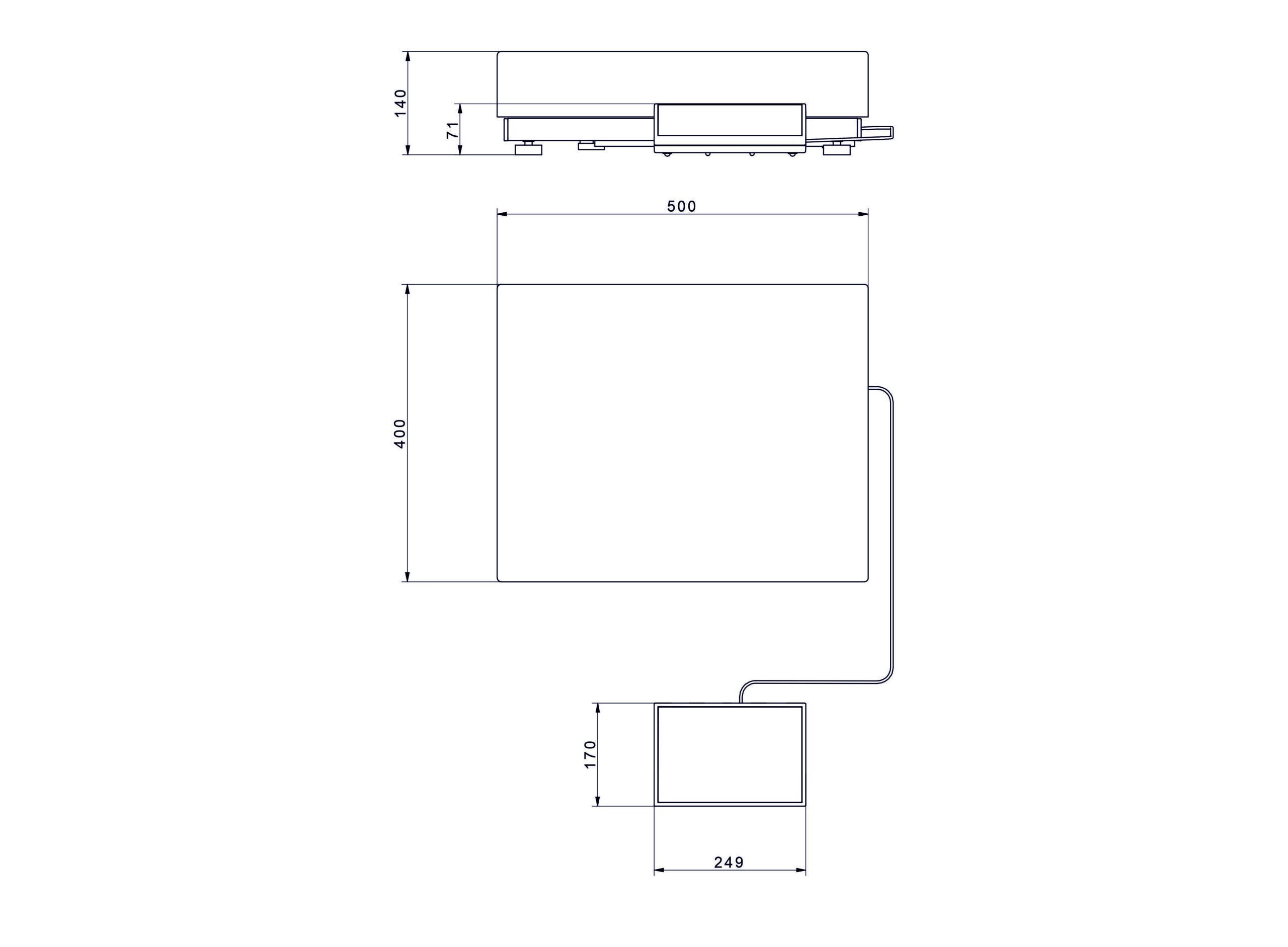 5Y.120.PM Precision Balance - Afbeelding 2